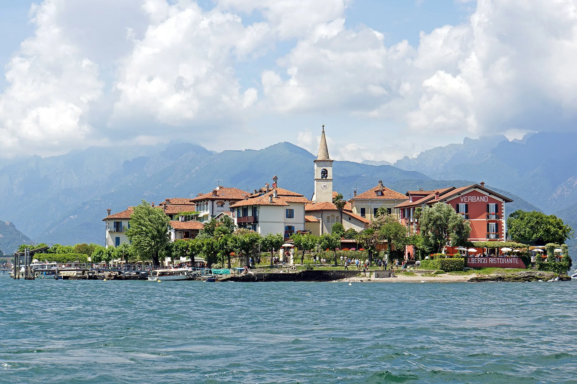 Isola dei Pescatori : le village des pêcheurs