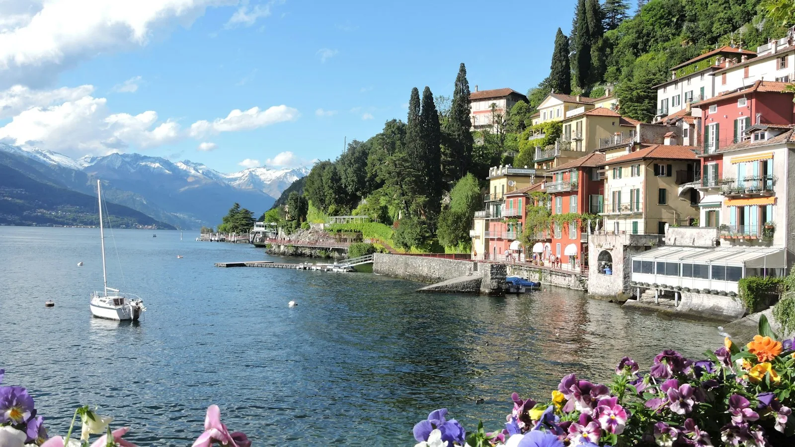 Lac de Côme : perche, missoltini et polenta